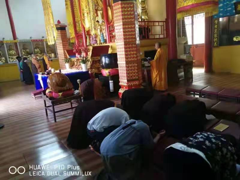 Welcome乐盈文殊菩萨圣诞祈福助考法会圆满