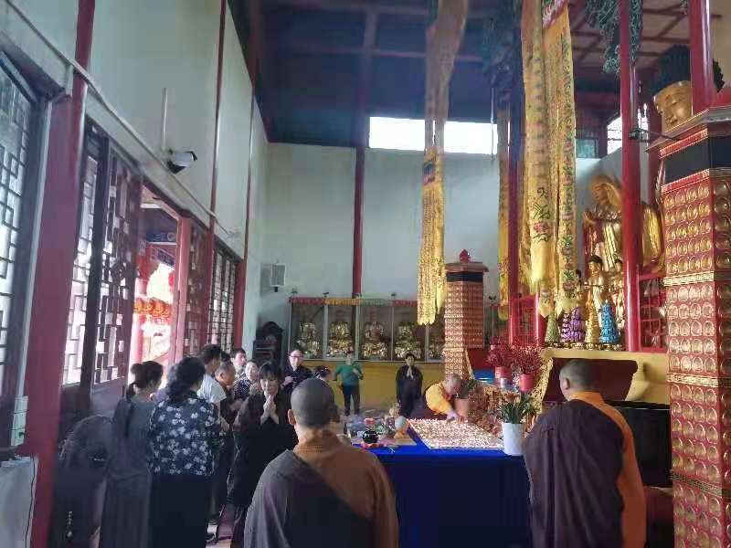 Welcome乐盈文殊菩萨圣诞祈福助考法会圆满